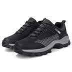 (⏰Limited Time Sale 70% OFF) Men's Wear Resistant Waterproof Non-slip Anti-skid Anti-puncture Hiking Shoes Orthopedic Wide Toe Arch Support Walking Shoes