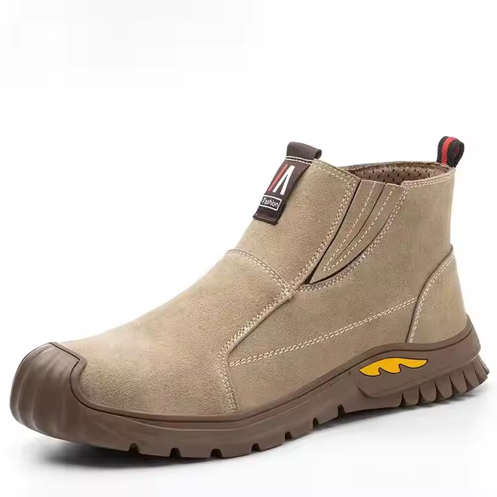 ⏰ Limited Time 70% OFF – Men's Steel Toe Lightweight Work Boots with Kevlar Fiber | Puncture & Impact Resistant Safety Shoes