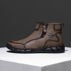 (⏰Clearance Sale-70%OFF🔥)Men's Waterproof Mountaineering & Work Boots – Anti-Collision Toe, Shock-Absorbing, Wear-Resistant Sole, Breathable & Supportive Hiking Shoes for Rugged Trails, Outdoor Adventures & Heavy-Duty Work