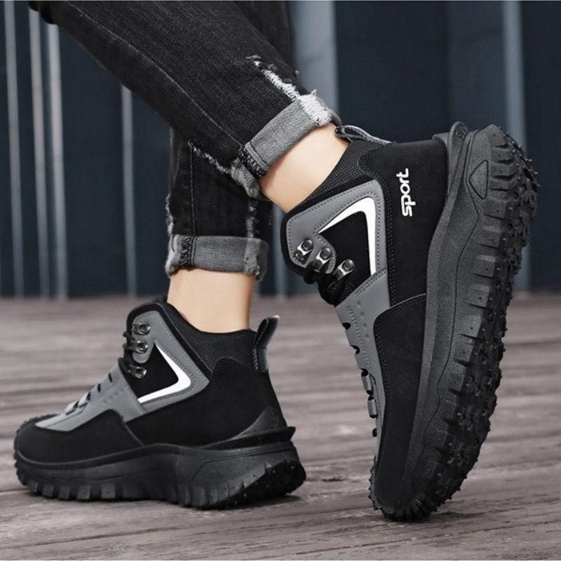 ⏰LAST DAY-70% OFF🛒Men's Outdoor Work & Hiking Boots – Waterproof, Non-Slip, Puncture & Smash-Proof, Arch Support, Wide Toe for All-Day Comfort