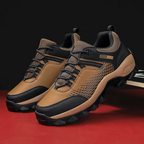 (⏰Limited Time Sale 70% OFF) Men's Wear Resistant Waterproof Non-slip Anti-skid Anti-puncture Hiking Shoes Orthopedic Wide Toe Arch Support Walking Shoes