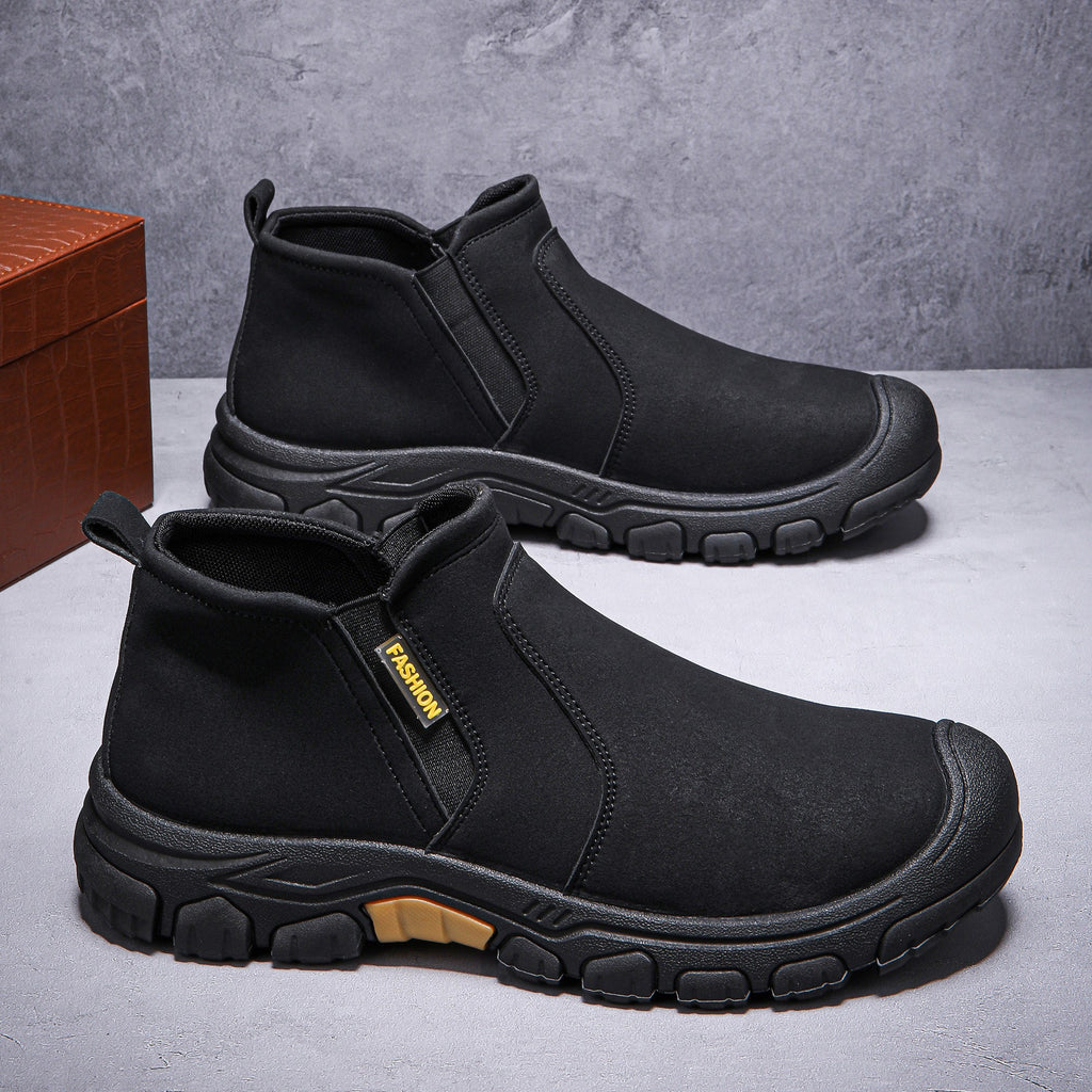 (⏰Limited Time Offer 70% OFF🔥)Men's Anti-Smash Anti-Puncture Work Boots Waterproof Lightweight Comfortable Chelsea boots