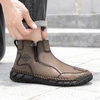 (⏰Clearance Sale-70%OFF🔥)Men's Waterproof Mountaineering & Work Boots – Anti-Collision Toe, Shock-Absorbing, Wear-Resistant Sole, Breathable & Supportive Hiking Shoes for Rugged Trails, Outdoor Adventures & Heavy-Duty Work